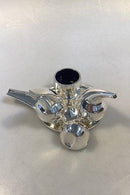 Georg Jensen Sterling Sølv Moderne Platmenage SGJ No 965 - Danam Antik