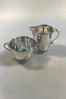 Georg Jensen Sterling Sølv Flødekande og Sukkerskål No 32 - Danam Antik