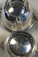 Georg Jensen Sterling Sølv Flødekande og Sukkerskål No 32 - Danam Antik