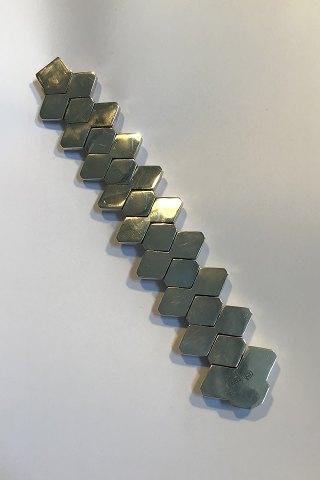 Georg Jensen Sterling Sølv Armlænke No 112 Arno Malinowski - Danam Antik