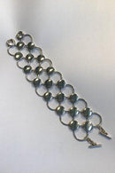 Georg Jensen Sterling Sølv Armlænke No 464 Regitze Overgaard - Danam Antik