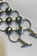 Georg Jensen Sterling Sølv Armlænke No 464 Regitze Overgaard - Danam Antik