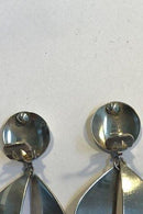 Georg Jensen Sterling Sølv Øreclips No 380B - Danam Antik