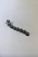Hans Hansen Sterling Sølv Hjertebroche No 101 - Danam Antik