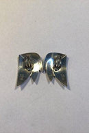 Georg Jensen Sterling Sølv Øreclips No 379 Regitze Overgaard - Danam Antik
