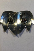 Georg Jensen Sterling Sølv Øreclips No 379 Regitze Overgaard - Danam Antik