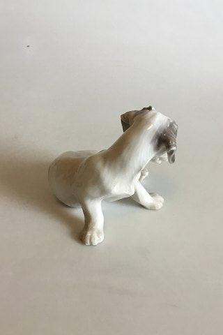 Bing & Grøndahl Figur af Sealyham Terrier No 2027 - Danam Antik