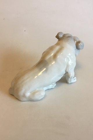 Heubach Lichte Figur af Engelsk Bulldog - Danam Antik