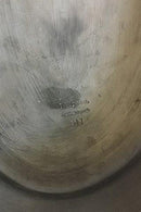 P. Ibsen Sort Terrakotta Figur på stand af Tyr. Signeret Lauritz Jensen 1904 No 815, Stand No 412 - Danam Antik