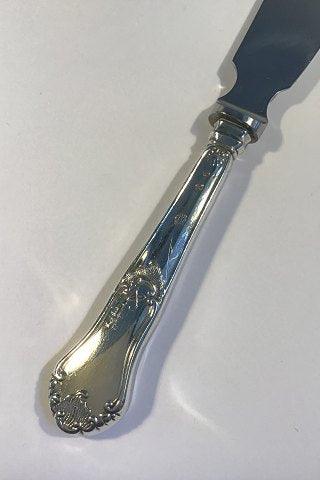 Rosenholm Sølv(Stål) Lagkagekniv Dansk Krone Sølv - Danam Antik