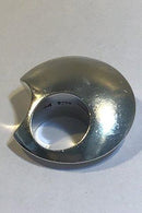 Hans Hansen Sterling Sølv Ring "Flying Saucer" - Danam Antik