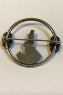 Hans Hansen Sterling Sølv Broche - Danam Antik