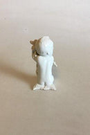 Bing & Grøndahl Blanc de Chine Figur af Havbarn med tang No 2267 - Danam Antik