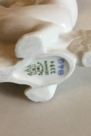 Bing & Grøndahl Blanc de Chine Figur af Havbarn på søhest No 2394 - Danam Antik