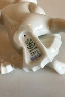 Bing & Grøndahl Blanc de Chine Figur af Havbarn med søhest No 2395 - Danam Antik