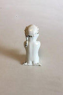 Bing & Grøndahl Blanc de Chine Figur af Havbarn med søstjerne No 2265 - Danam Antik