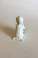Bing & Grøndahl Blanc de Chine Figur af Havbarn med tang No 2266 - Danam Antik