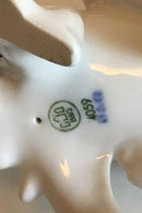 Bing & Grøndahl Blanc de Chine Figur Pige på Ryggen af Delfin No 4059 - Danam Antik