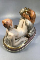 Royal Copenhagen Gerhard Henning "Sorgen" Overglasur No 1646 - Danam Antik