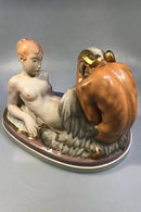 Royal Copenhagen Gerhard Henning "Sorgen" Overglasur No 1646 - Danam Antik