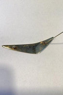 Hans Hansen 14K Guld Broche No 100 - Danam Antik