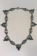 Georg Jensen Sterling Sølv Halskæde No 3 - Danam Antik