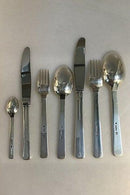 Hans Hansen Arvesølv No 17 Sølv/Sterling Sølv Bestiksæt til 12 personer (66 dele) - Danam Antik