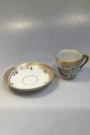 Royal Copenhagen Flora Danica Kaffekop og Underkop No 20/3597 - Danam Antik