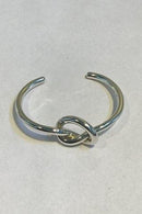 Georg Jensen Sterling Sølv Armring Love Knot No A44B - Danam Antik