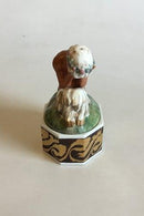 Royal Copenhagen Gerhard Henning Overglasur figur Grædende Faun på stand No 1188 - Danam Antik