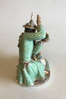 Royal Copenhagen Gerhard Henning Overglasur figur Nattergalen No 2409 - Danam Antik