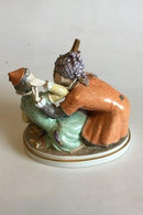 Royal Copenhagen Gerhard Henning Overglasur Figur "Ali og Peribanu" No 2477 - Danam Antik