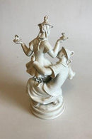 Royal Copenhagen Gerhard Henning Figur "Kineserpar" i blanc de Chine No 2162 - Danam Antik