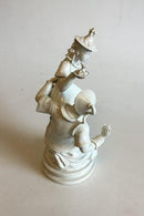 Royal Copenhagen Gerhard Henning Figur "Kineserpar" i blanc de Chine No 2162 - Danam Antik