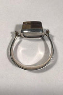 Georg Jensen Sterling Sølv Rutil Quartz Armring No 203 Torun - Danam Antik