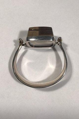 Georg Jensen Sterling Sølv Rutil Quartz Armring No 203 Torun - Danam Antik