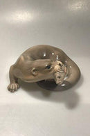 Bing & Grøndahl B&G No 1969 Odder med fisk Figur - Danam Antik