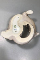 Bing & Grøndahl B&G No 1969 Odder med fisk Figur - Danam Antik