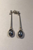 Georg Jensen Sterling Sølv Ørestikker Dew Drop Torun - Danam Antik