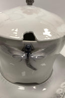 Royal Copenhagen / Kgl. Porcelæn Skærsommernatsdrøm Gammel Terrin med underfad No 1370 / 10001 og 10002 - Danam Antik