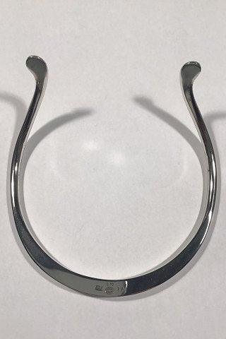 Georg Jensen Sterling Sølv Halsring No 9A - Danam Antik