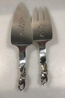 Georg Jensen Magnolia Sterling Sølv Fiskeserveringsæt - Danam Antik