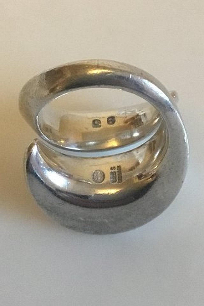 Georg Jensen Sterling Sølv Ring No 93 Design Nanna Ditzel - Danam Antik