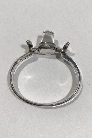 Georg Jensen Sterling Sølv Armbåndsur med Bjergkrystal No 231 - Danam Antik