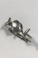 Georg Jensen Sterling Sølv Armbåndsur med Bjergkrystal No 231 - Danam Antik