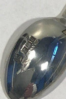 6 Engelske Sterling Sølv Kaffeskeer - Danam Antik