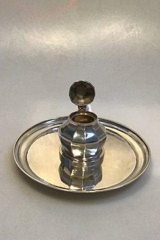 Georg Jensen Sterling Sølv Blækhus No 412 (1925-32) - Danam Antik