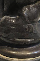 Gerhard Henning Bronze figur Elskende par, 1913. - Danam Antik