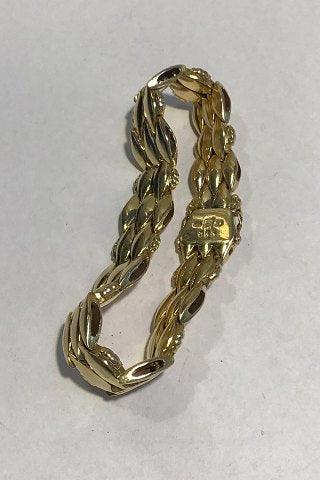Georg Jensen 18K Guld Armbånd No 350 - Danam Antik