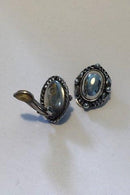 Georg Jensen Sterling Sølv Års Øreringe(clips) 1995 - Danam Antik